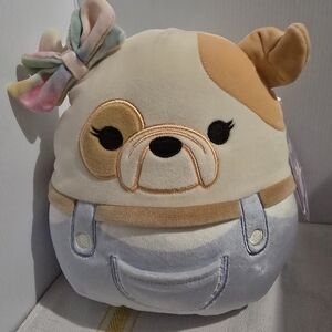 Squishmallows Davitta The Bulldog Plush